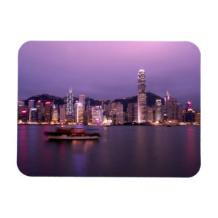 Imán Asia, China, Hong Kong, paisaje urbano de la ciuda