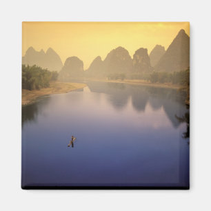 Imán Asia, China, provincia de Guangxi, Yangshuo. Solo