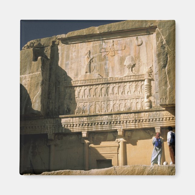 Imán Asia, Irán, Persépolis.Tumba de Darío el Grande. (Frente)