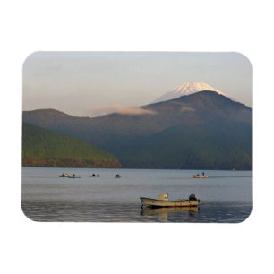 Imán Asia, Japón, Hakone. Vistas tempranas de la mañana