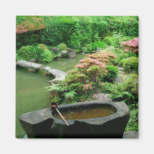 Imán Asia, Japón, Kyoto. Jardín Zen