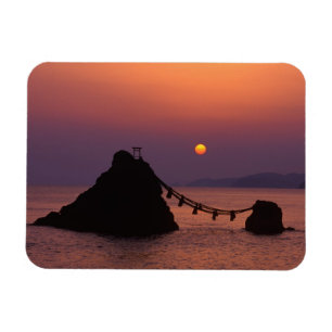Imán Asia, Japón, Mie, Futamigaura al amanecer