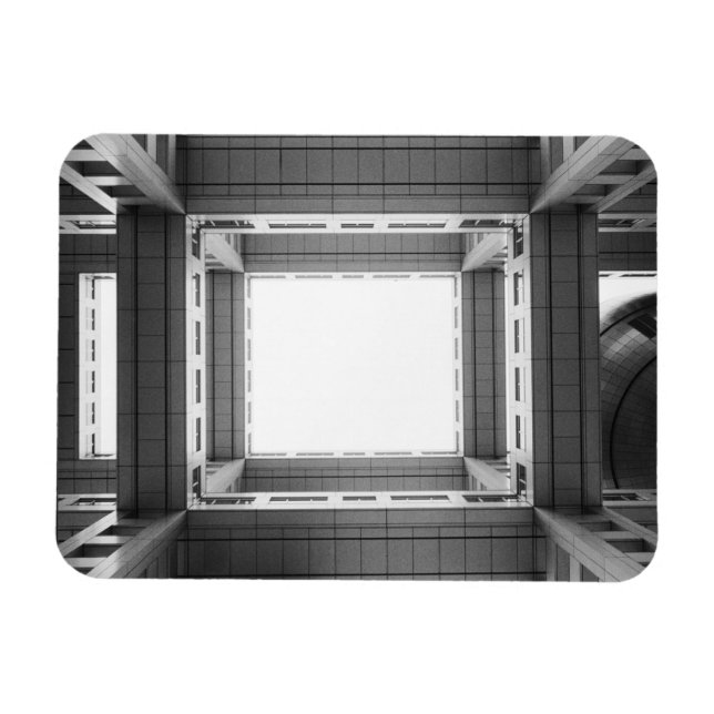 Imán Asia, Japón, Tokio. Edificio de Fuji TV, mirando (Horizontal)