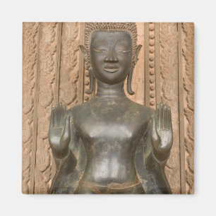 Imán Asia, Laos, Vientiane, Buda de bronce en Hawn