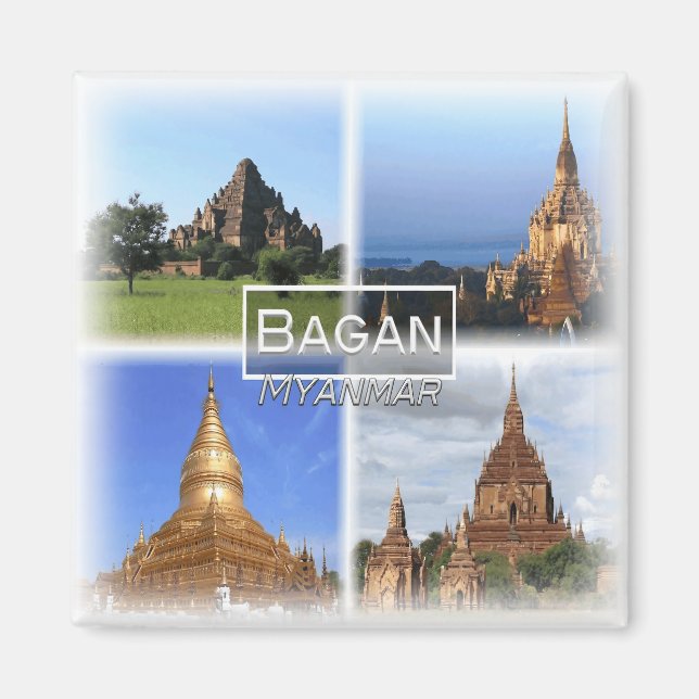 Imán Asia, Myanmar, Bagan, nevera (Frente)