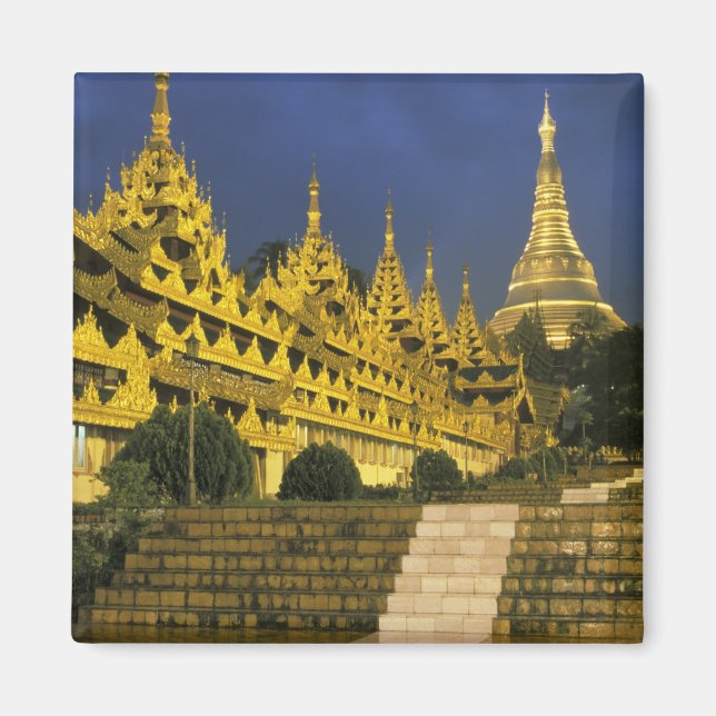 Imán Asia, Myanmar, Rangún. Shwedagon en (Frente)