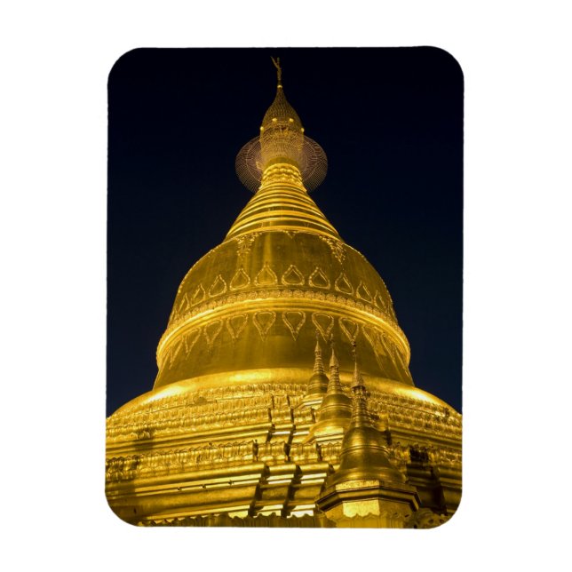 Imán Asia, Myanmar, Yangon, templo budista en (Vertical)