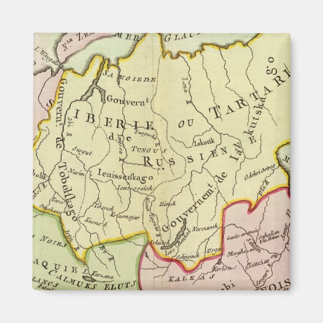 Imán Asia, Rusia, China (Frente)