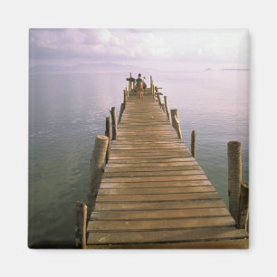 Imán Asia, Tailandia, Isla Ko Samui. Muelle.