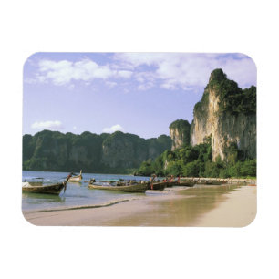 Imán Asia, Tailandia, Krabi. Playa West Railay, larga