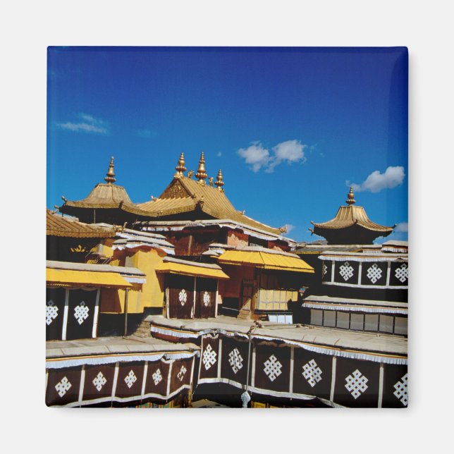 Imán Asia, Tíbet, Lhasa, Palacio de Potala también cono (Frente)