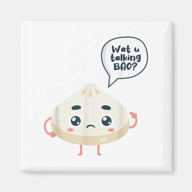 Imán Asia: Watcha china habla sobre Siopao Dimsu (Frente)