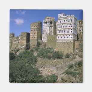 Imán Asia, Yemen, Al Hajjara. Edificios y solo