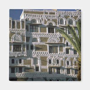 Imán Asia, Yemen, Sana'a. Casa yemení.