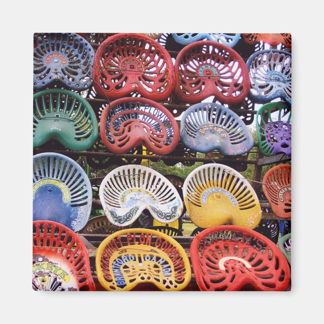 Imán Asientos para tractores en la exposición del tract (Frente)