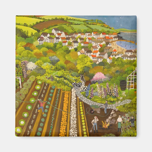 Imán Asignación por encima de Mousehole (Frente)