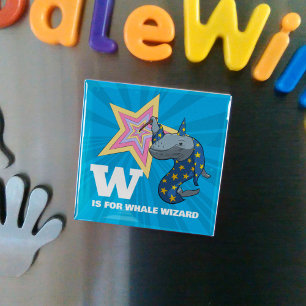 Imán Asistente para ballenas divertida Personalizado de