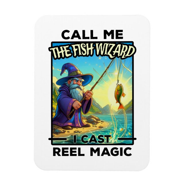 Imán Asistente para pesca de fantasía - Reel Magic (Vertical)