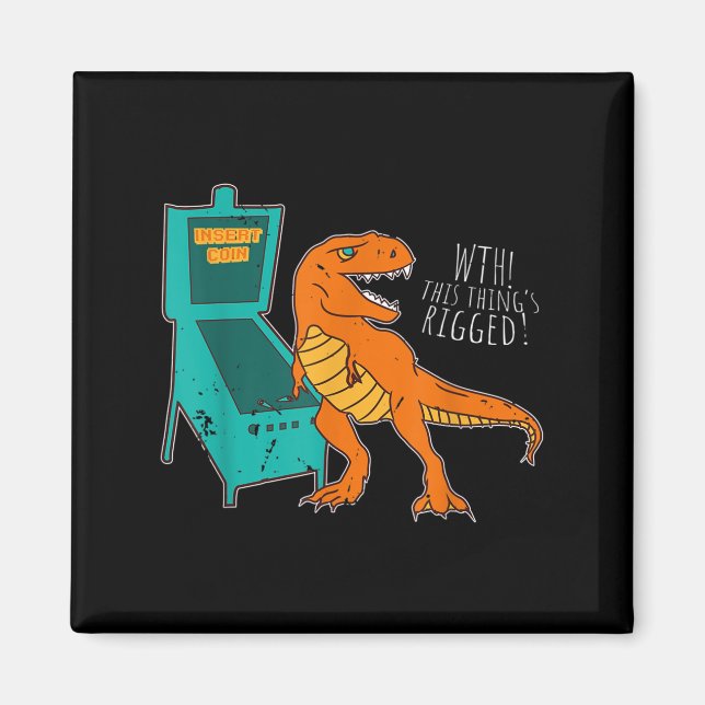 Imán Asistente para pinball de dinosaurio - Pictograma  (Frente)