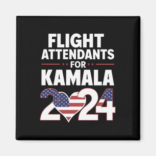 Imán Asistentes de Vuelo Para Kamala Harris Elección 20