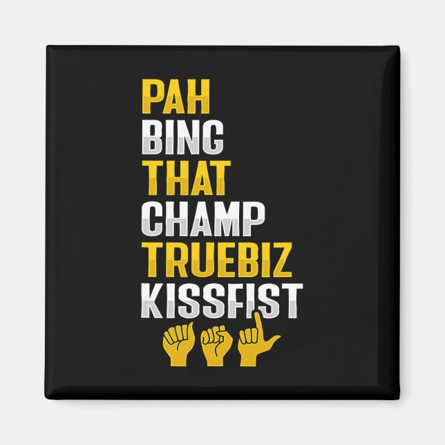 Imán Asl Hand Gesture Deaf Hearing Loss Awareness 8  (Frente)