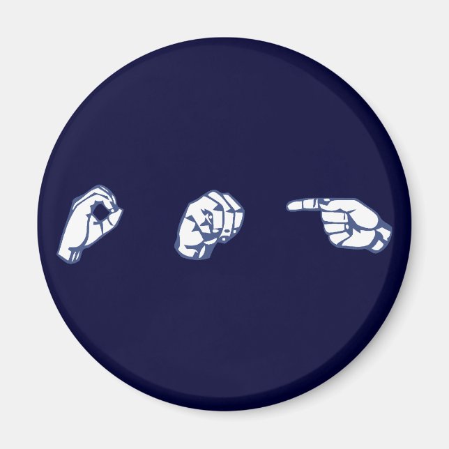 IMÁN ASL OMG (Frente)