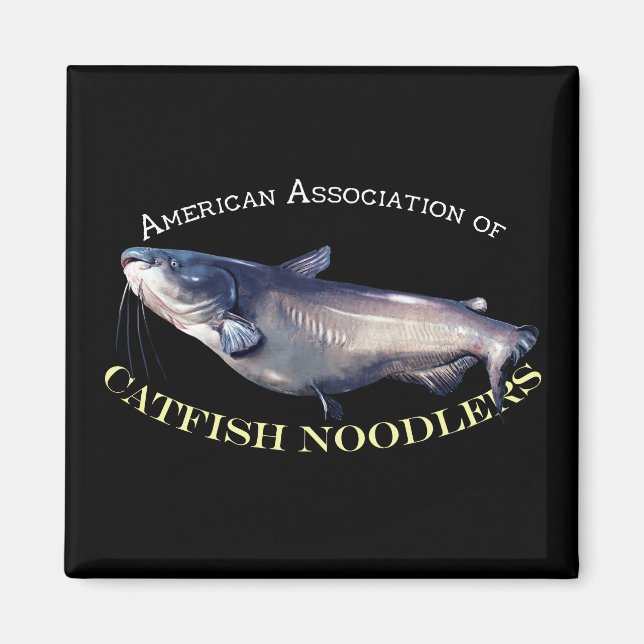Imán Asociación Americana de Fideos de Pescado (Frente)