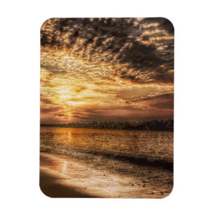 Imán Asombroso amanecer en la playa