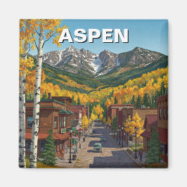 Imán Aspen Colorado Travel