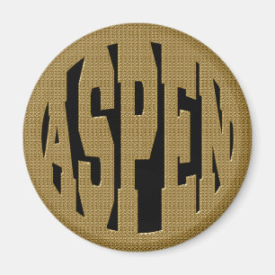 IMÁN ASPEN - ORO