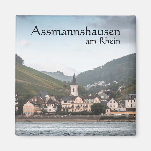 Imán Assmannshausen am Rhein (Frente)