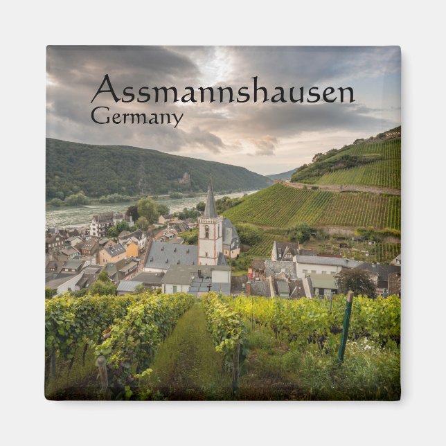 Imán Assmannshausen am Rhein (Frente)