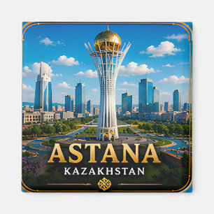 Imán Astana Kazajistán Capital Moderna de la Estepa 📍