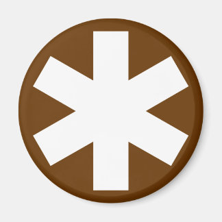 Imán Asterisk - Brown