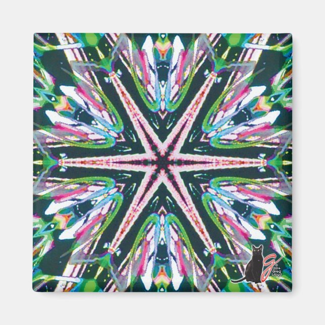 Imán Astral Kaleidoscope Magnet (Frente)