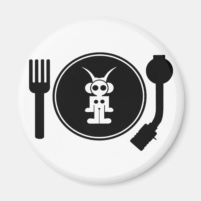 Imán astro DJ (Frente)