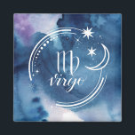 Imán Astrología acuarela - Virgo<br><div class="desc">Virgo acuarela de Grace Popp</div>