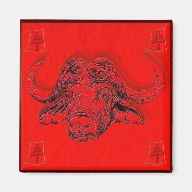 Imán astrología china (Frente)