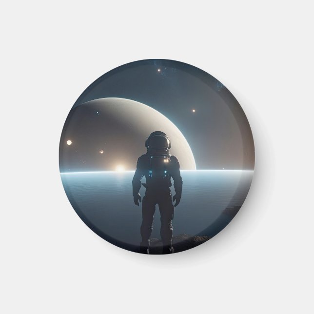 Imán astronauta (Frente)