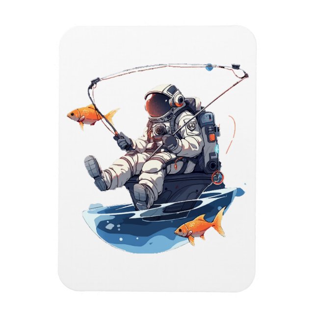 Imán astronauta (Vertical)