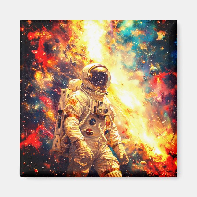 Imán Astronauta (Frente)