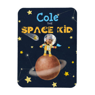 Imán 👨 🚀 astronauta adorable tema espacial Pe