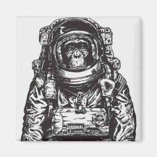 Imán Astronauta de monos