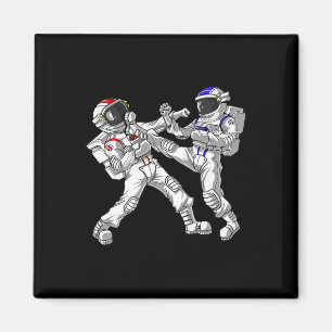 Imán Astronauta Karate Muay Thai Artes Marciales Kickbo