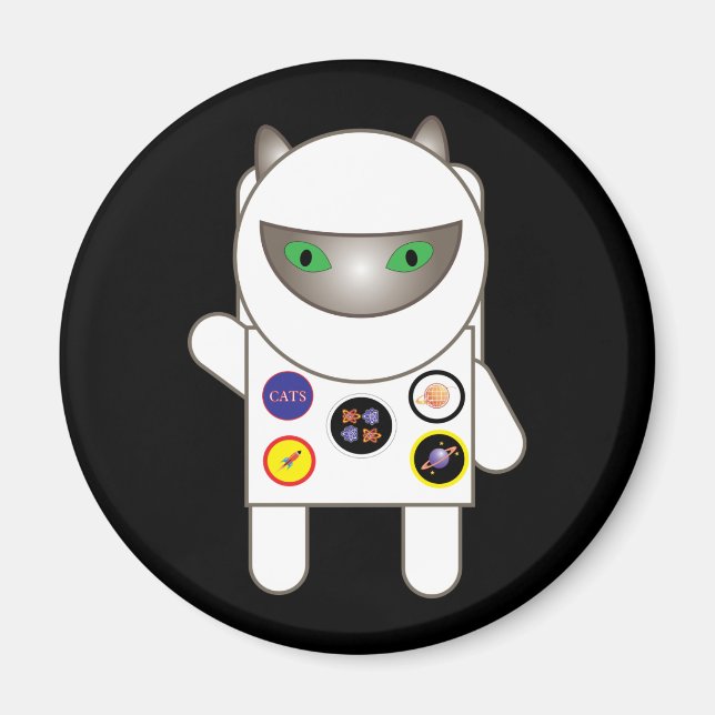Imán Astronauta Kitty Magnet (Frente)