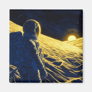 Imán Astronauta mujer