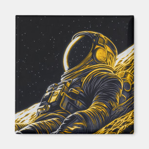 Imán Astronauta mujer