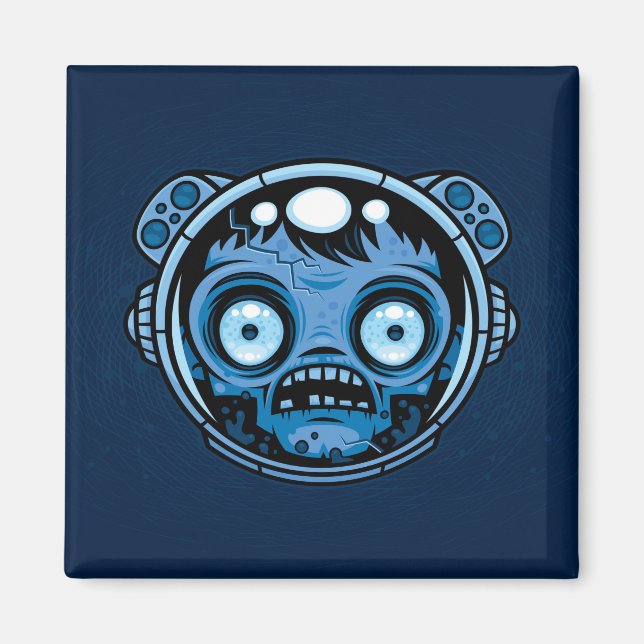 Imán Astronauta zombiana (Frente)