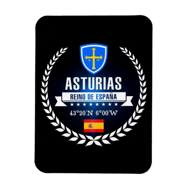 Imán Asturias (Vertical)