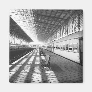 Imán Asuán Egipto, Interior de la Estación de Trenes de